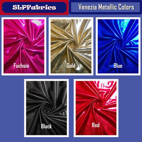 Metallic Colors Venezia Lurex Fabric – SLPFabrics